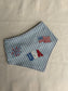 Fourth of July Embroidered Bandana