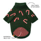 Candy Canes Holiday Dog Sweater