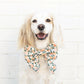 Peaches and Cream Lady Dog Bow