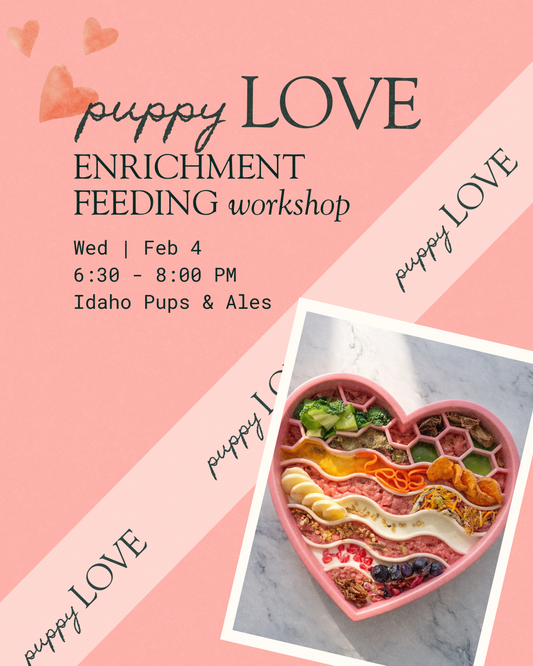 Puppy Love: Enrichment Feeding Workshop