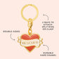 Rescued With Love Collar Charm