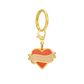 Rescued With Love Collar Charm