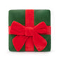 Holiday Present Interactive Snuffle Dog Toy