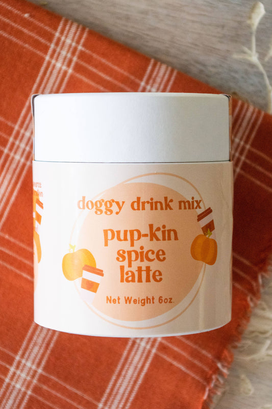 Pup-Kin Spice Latte - Drink Mix for Dogs - Pumpkin Goat Milk