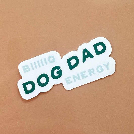 Dog Dad Sticker