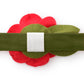 Red Rose Dog Collar Flower