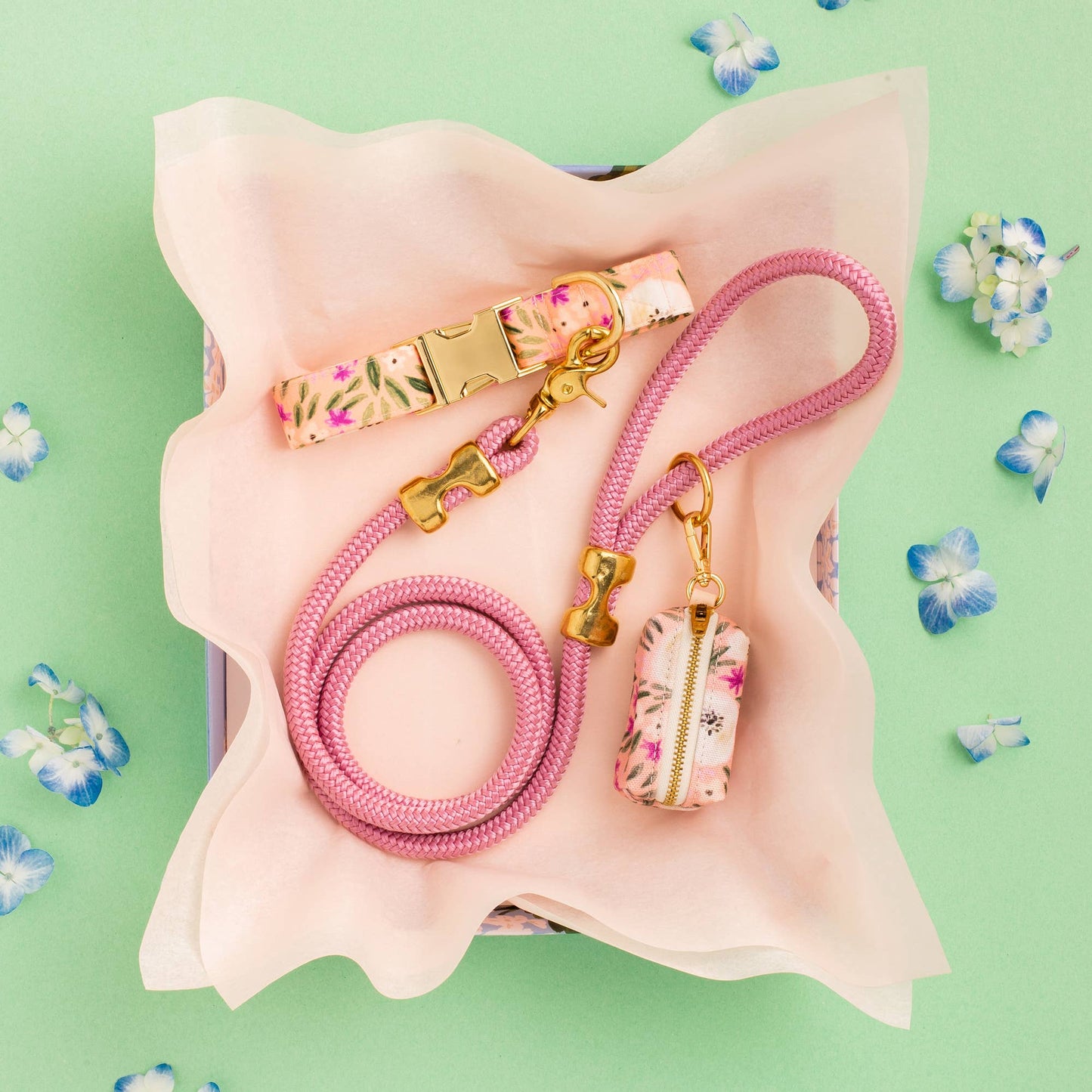 Orchid Pink Marine Rope Dog Leash