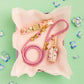 Orchid Pink Marine Rope Dog Leash