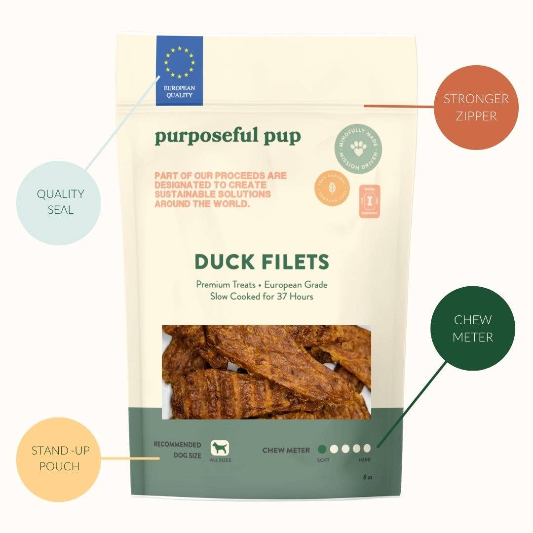 Purposeful Pup - Duck Filet Jerky 8oz