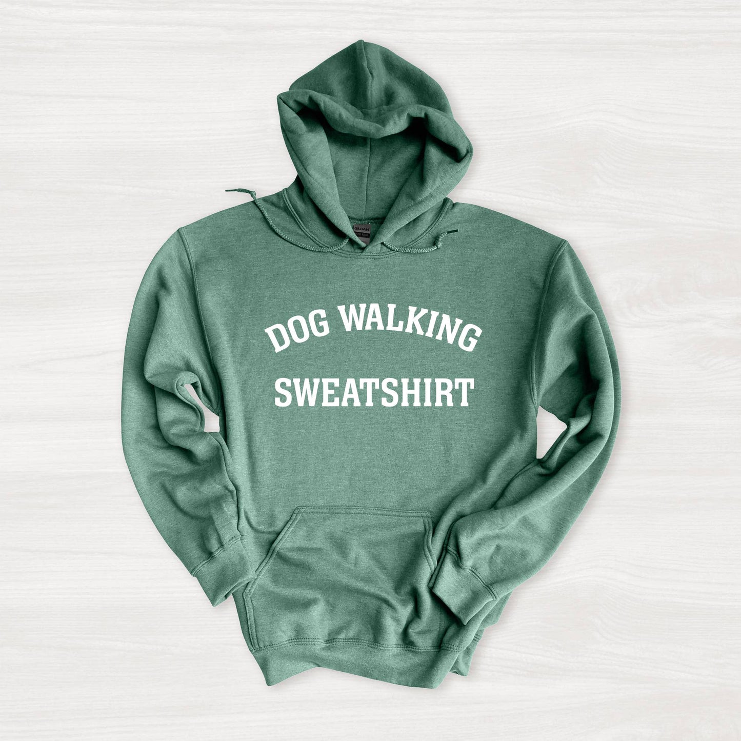 Dog Walking Sweatshirt – Cozy Unisex Hoodie for Dog Lovers