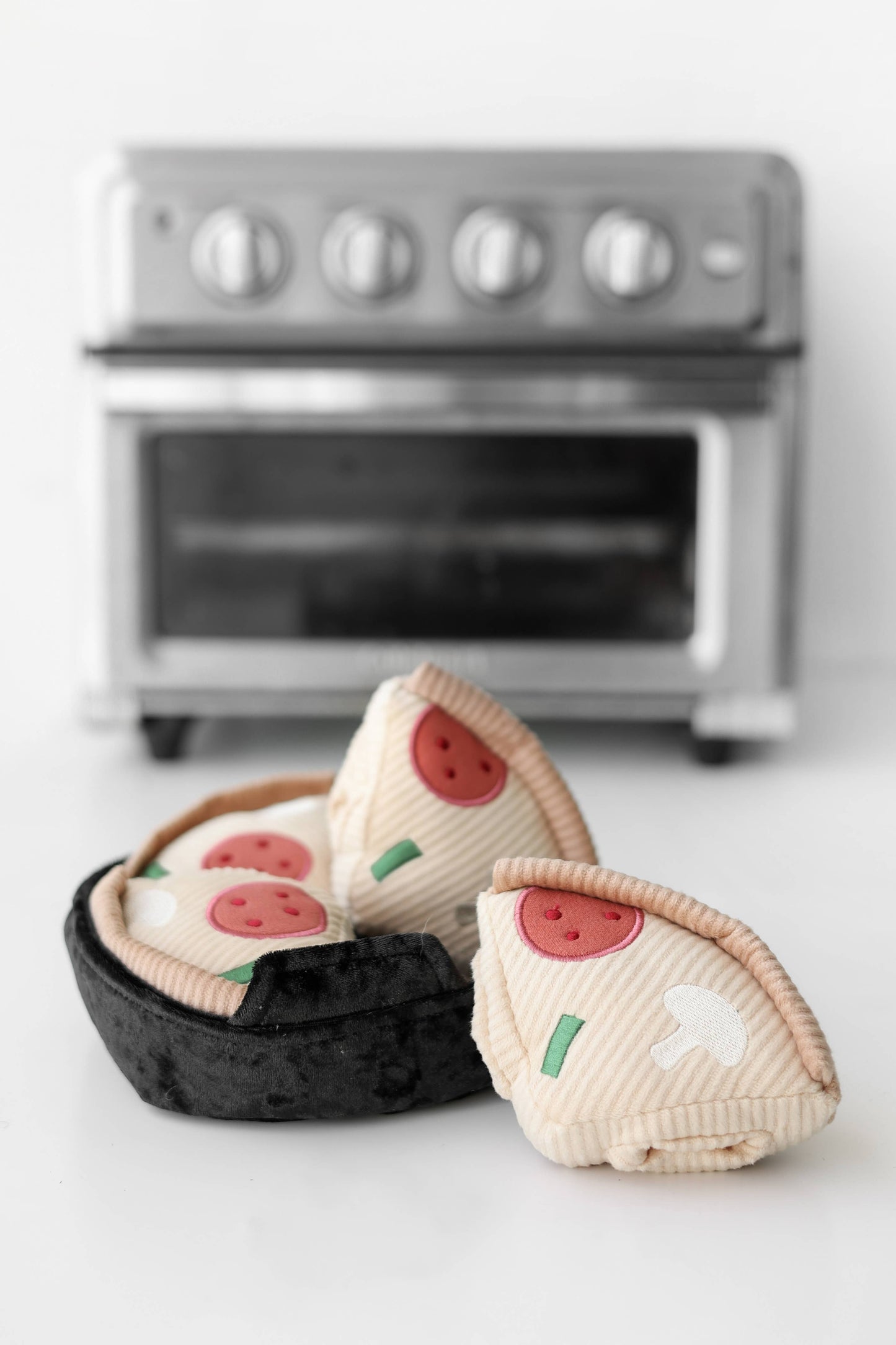 Deep Dish Pizza Dog Enrichment Toy