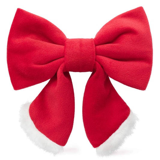 Santa Paws Lady Dog Bow