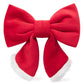 Santa Paws Lady Dog Bow