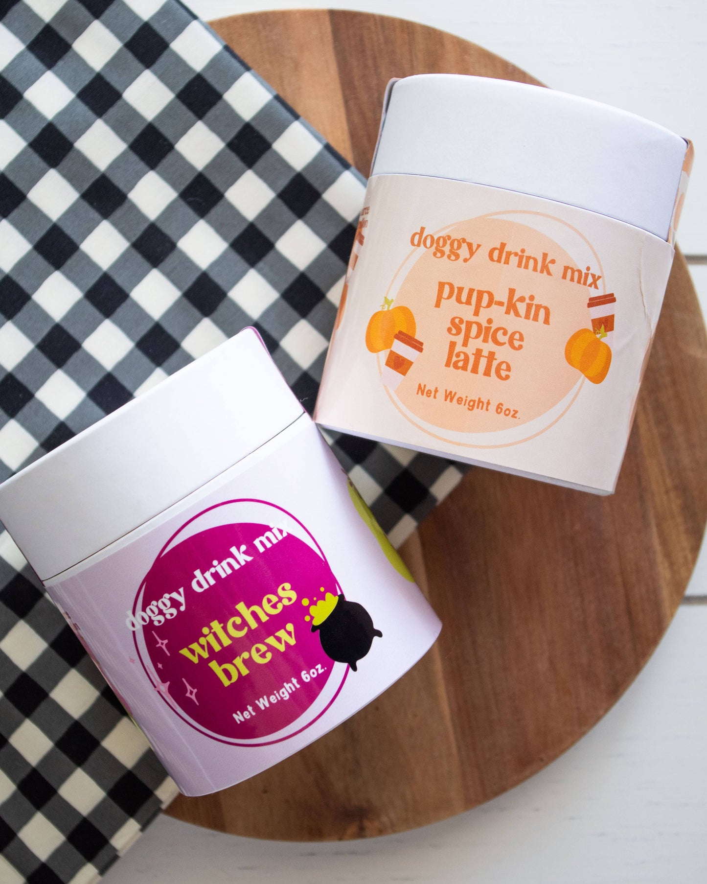 Witches Brew - Spooky Drink Mix for Dogs - Pumpkin Goat Milk