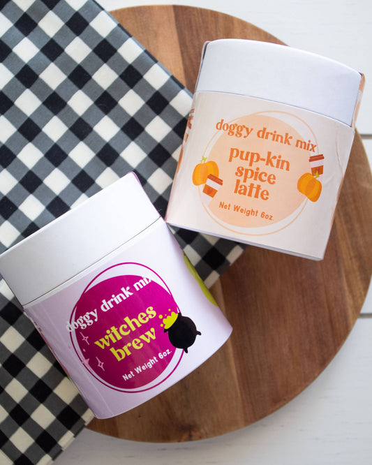 Witches Brew - Spooky Drink Mix for Dogs - Pumpkin Goat Milk