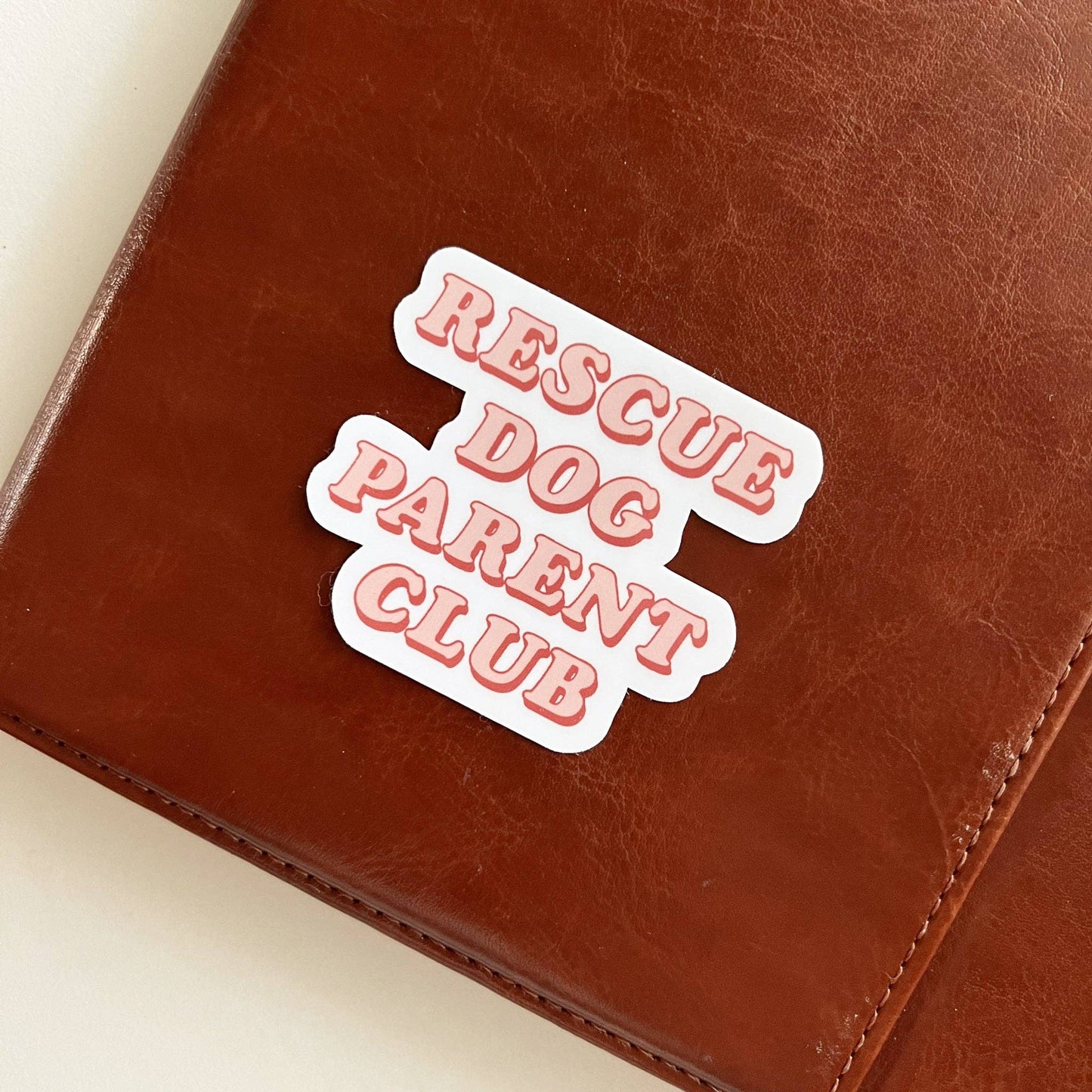 Rescue Dog Parent Sticker