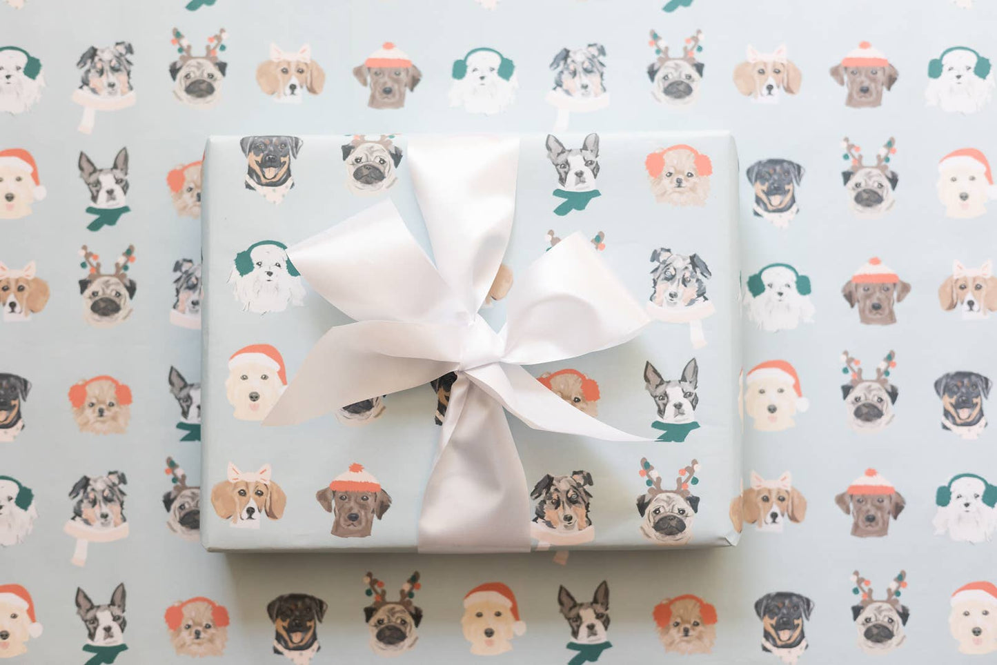 Holiday Dogs Gift Sticker Sheet (Set of 2)
