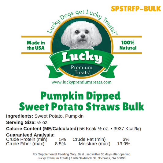 Sweet Potato Pumpkin Straws Bulk per lb