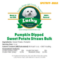 Sweet Potato Pumpkin Straws Bulk per lb