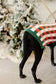 Rosy Plaid Dog Sweater