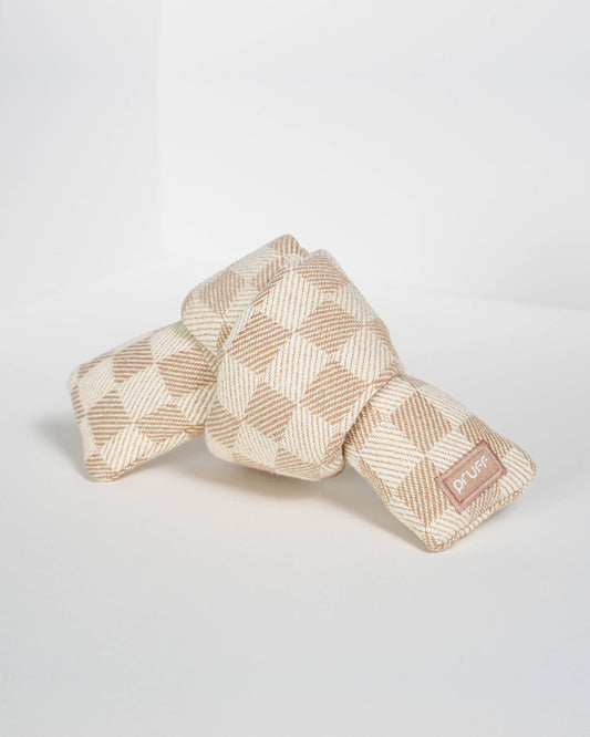 Checkered Knot Plush Toy