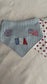 Fourth of July Embroidered Bandana