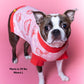 Strawberry Knitted Dog Sweater